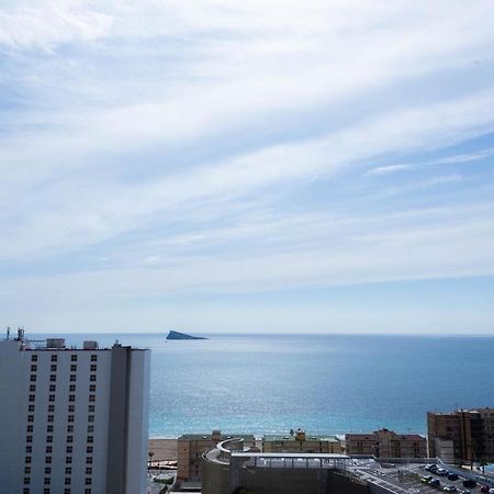 Апартаменты Sunset Waves Benidorm Julieta Vistas Al Mar Premium 200 Mt2 Con Jacuzzi En Terraza Экстерьер фото