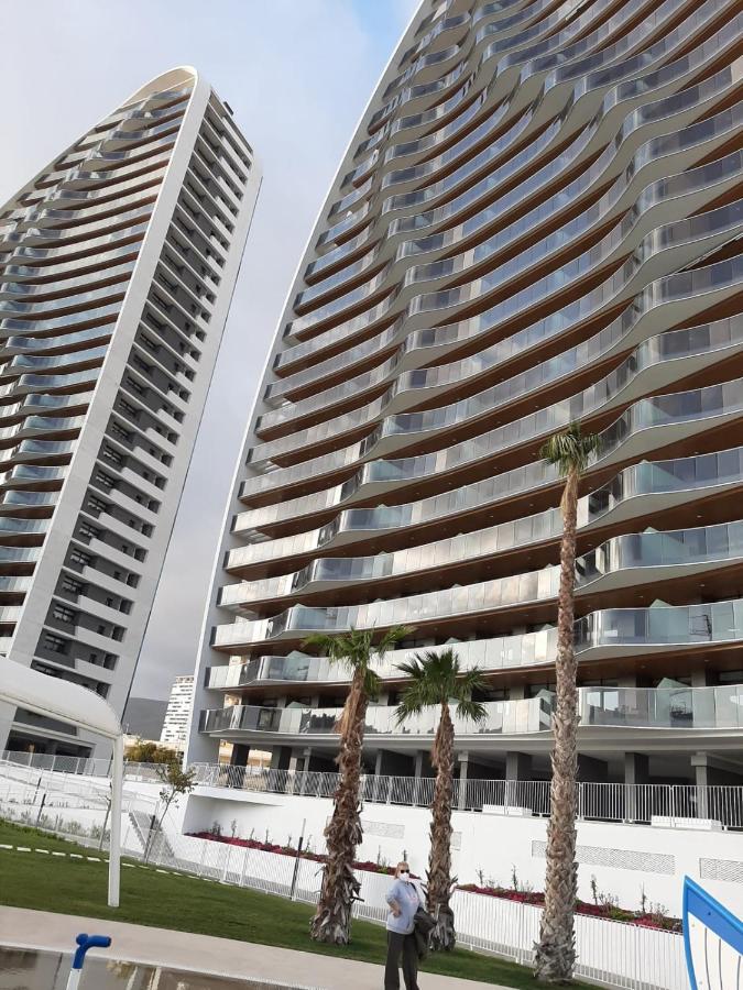 Апартаменты Sunset Waves Benidorm Julieta Vistas Al Mar Premium 200 Mt2 Con Jacuzzi En Terraza Экстерьер фото